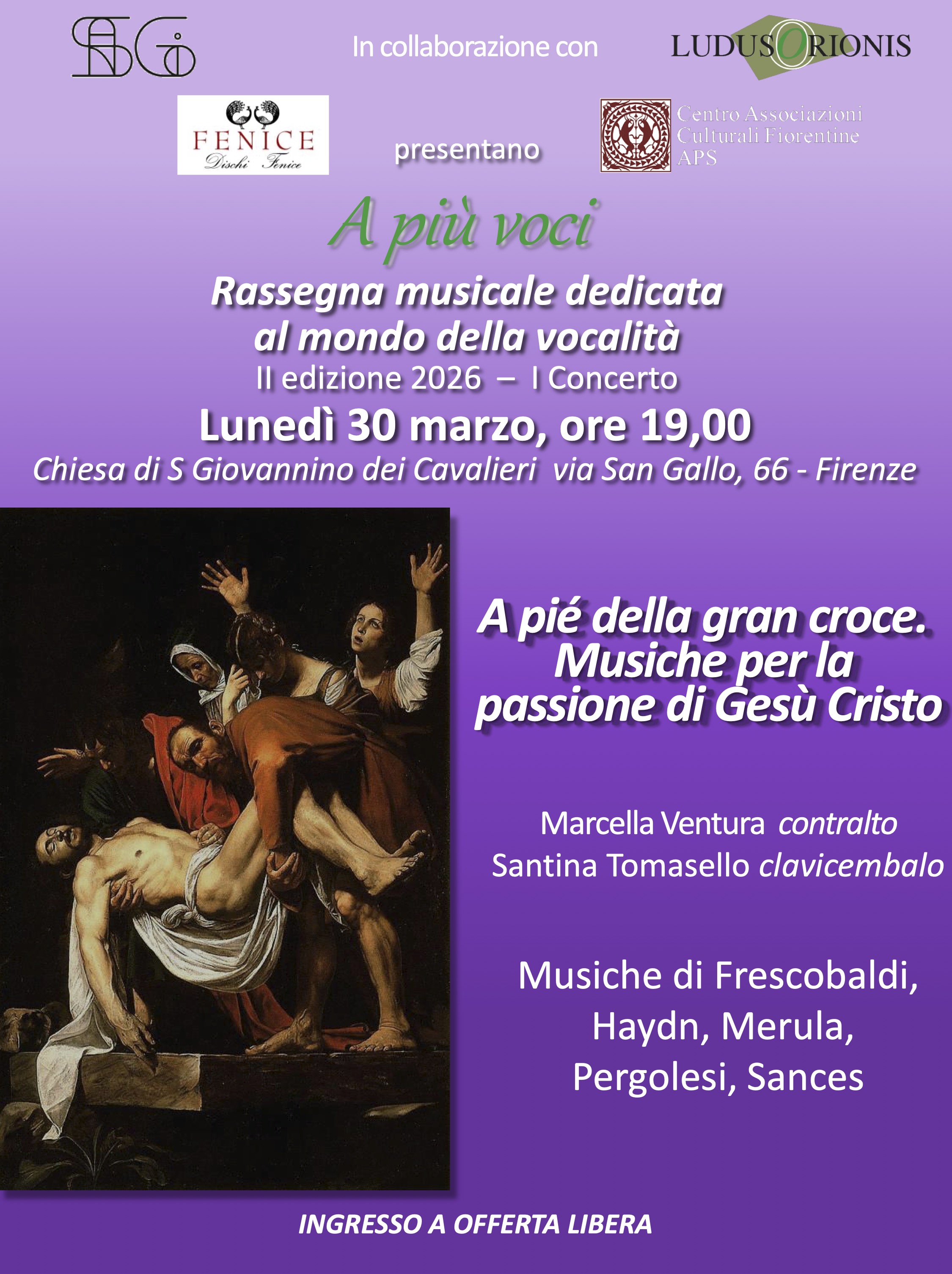 Musiche per la passione di Gesù Cristo