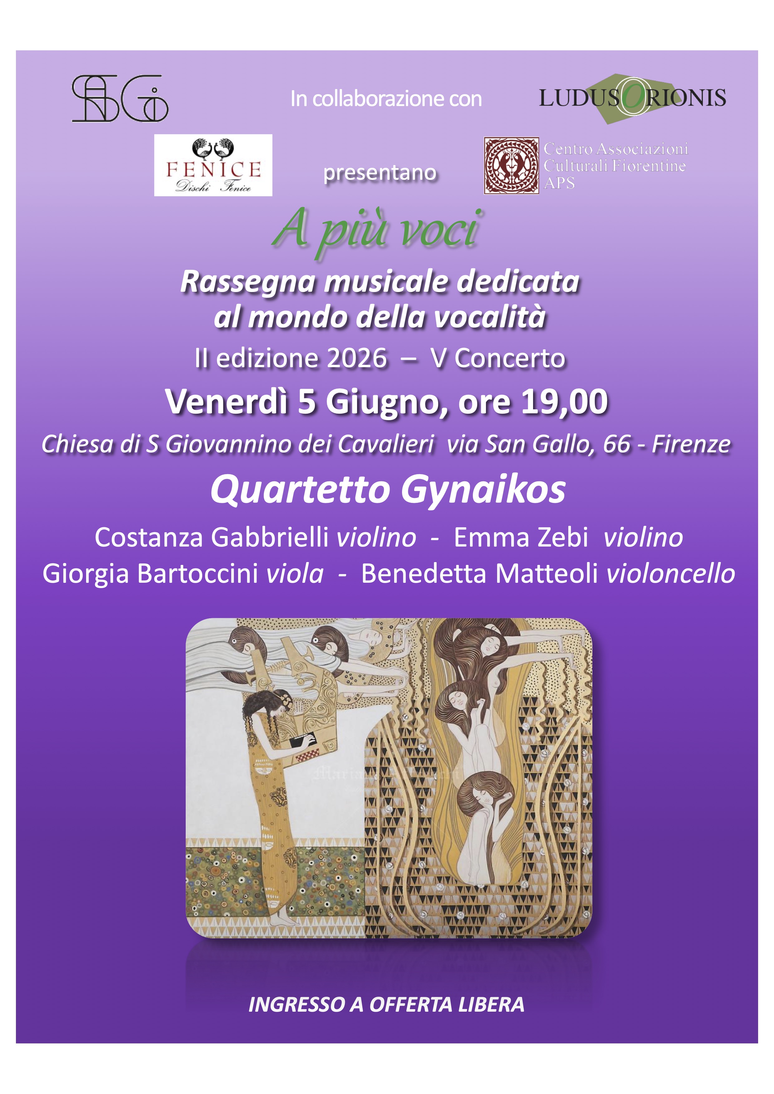 Concerto 5 giugno